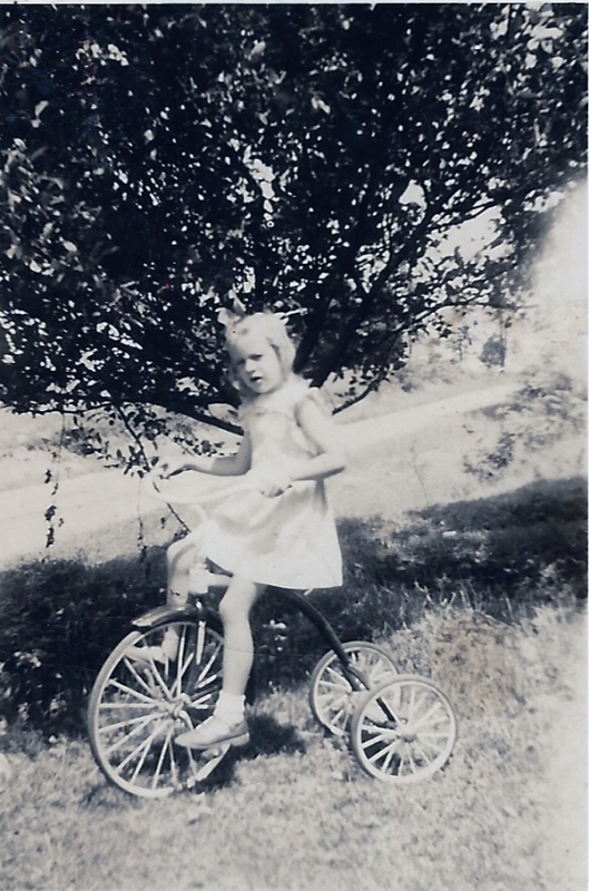 Margy, 7 years old, September 1948